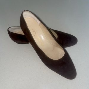 Silvia Fiorentina vintage brown suede pumps size 8.5M